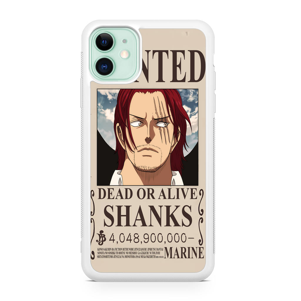 Shanks Bounty iPhone 11 Case