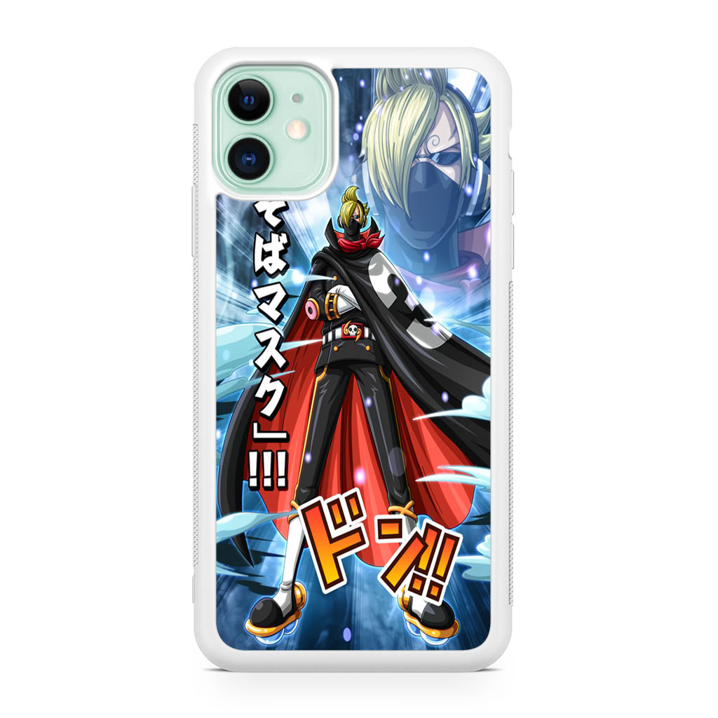 Stealth Black Sanji iPhone 11 Case