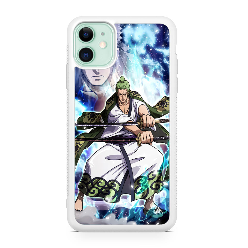 Zoro Two-Sword Style Arc Wano iPhone 11 Case