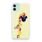 Princesses Climbing Rapunzel's Hair iPhone 11 Case