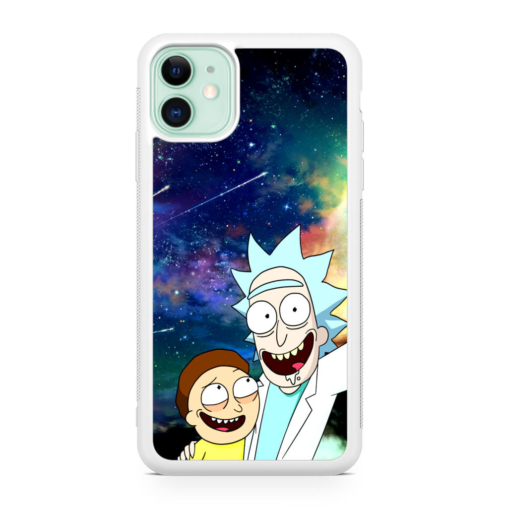 Rick And Morty In The Space iPhone 12 mini Case