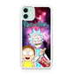 Rick And Morty Nebula Space iPhone 12 Case