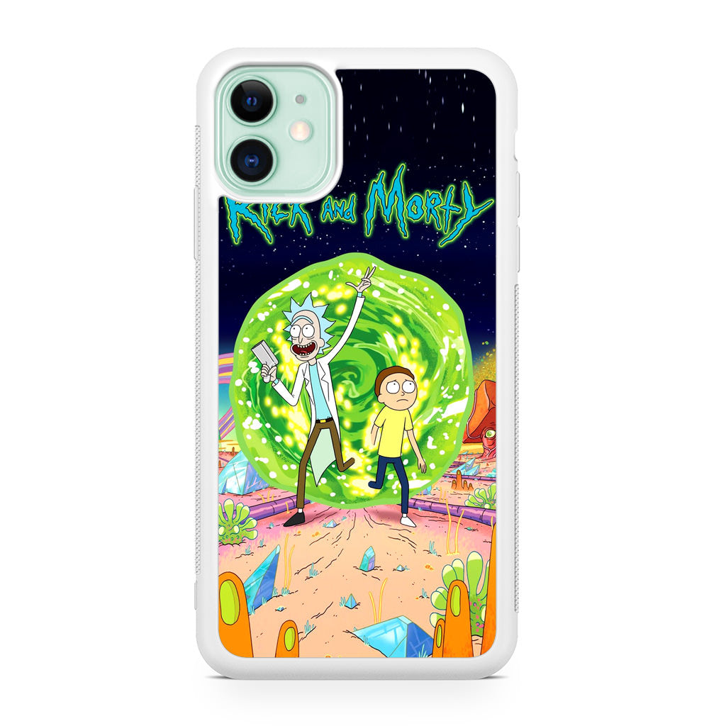 Rick And Morty Portal Gun iPhone 12 Case