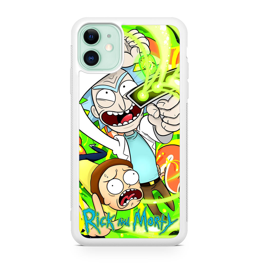 Rick And Morty Shoot Portal Gun iPhone 12 mini Case