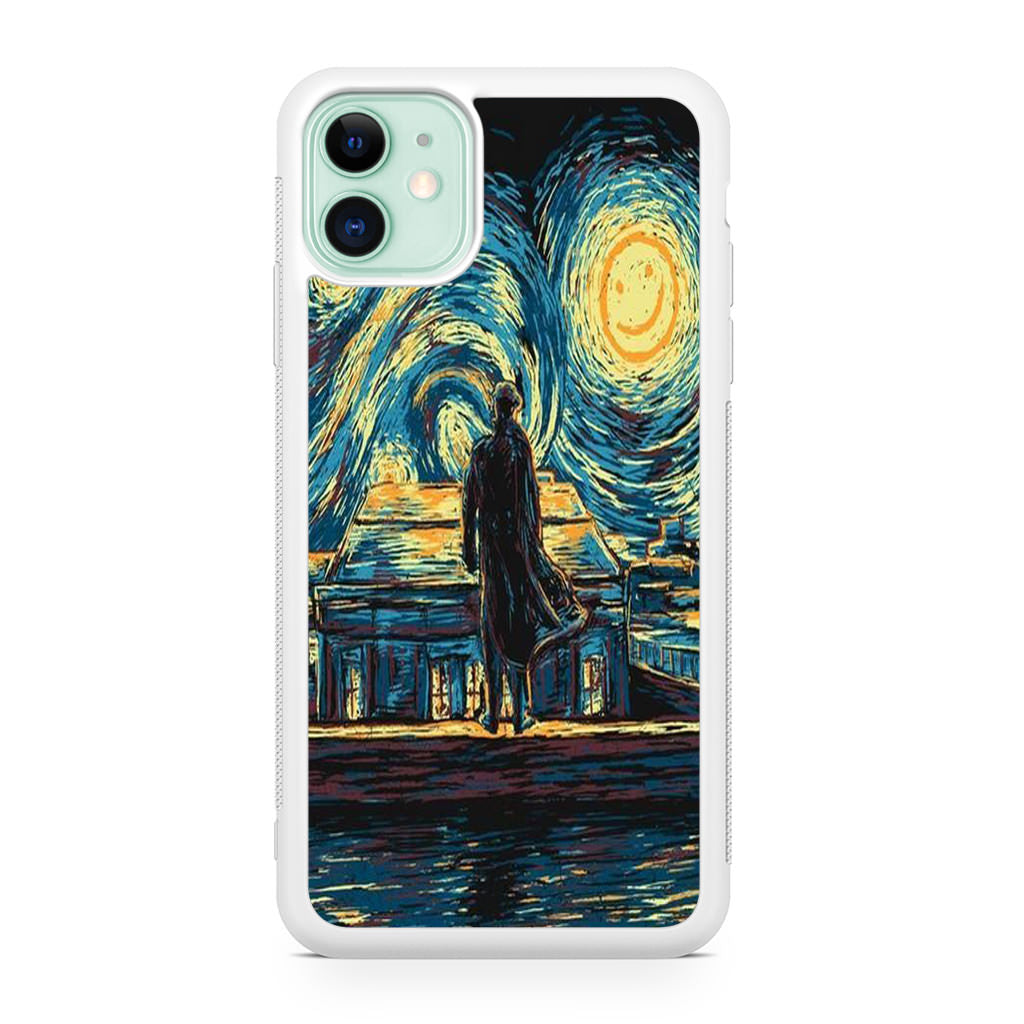 Sherlock Starry Night iPhone 12 Case