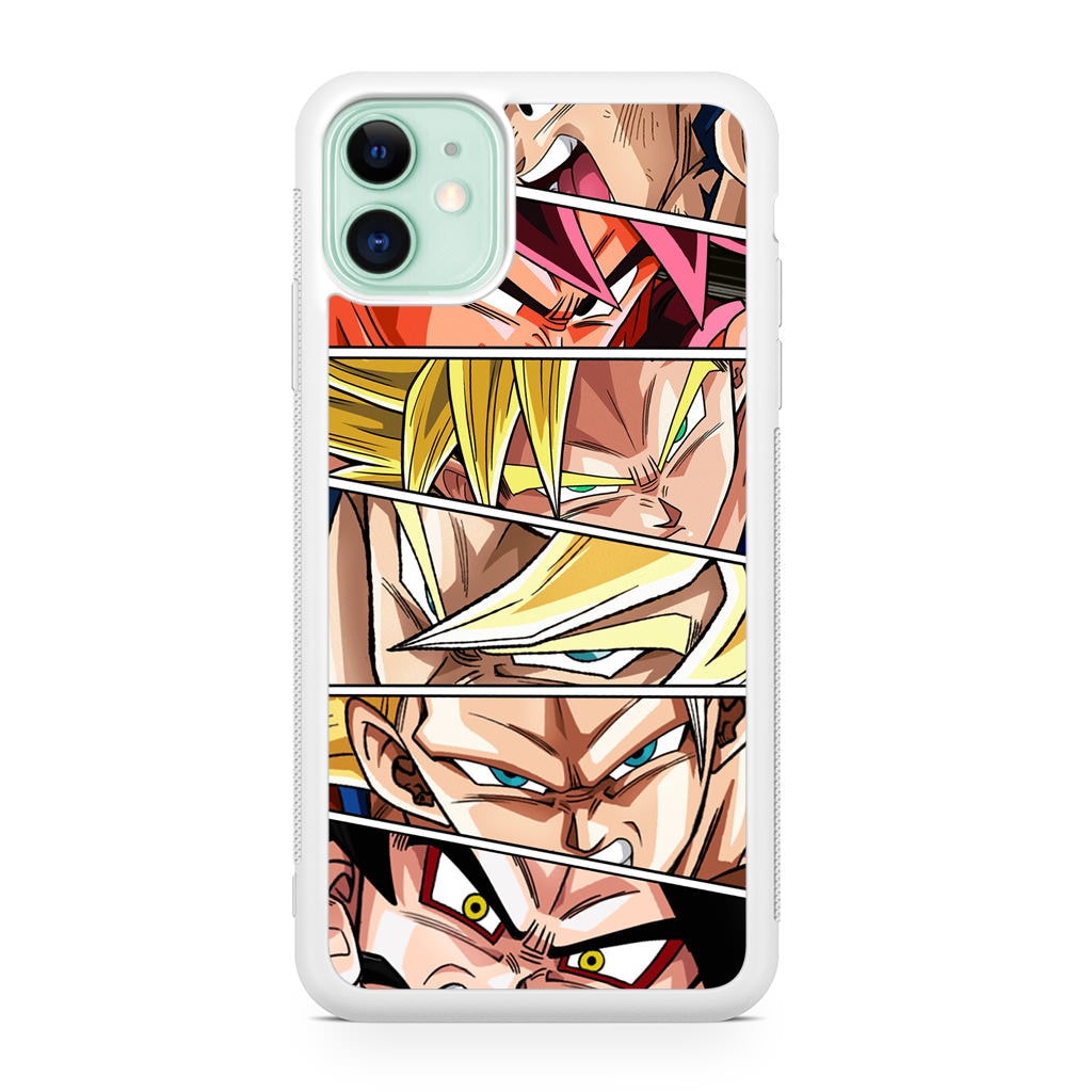 Son Goku Forms iPhone 12 Case
