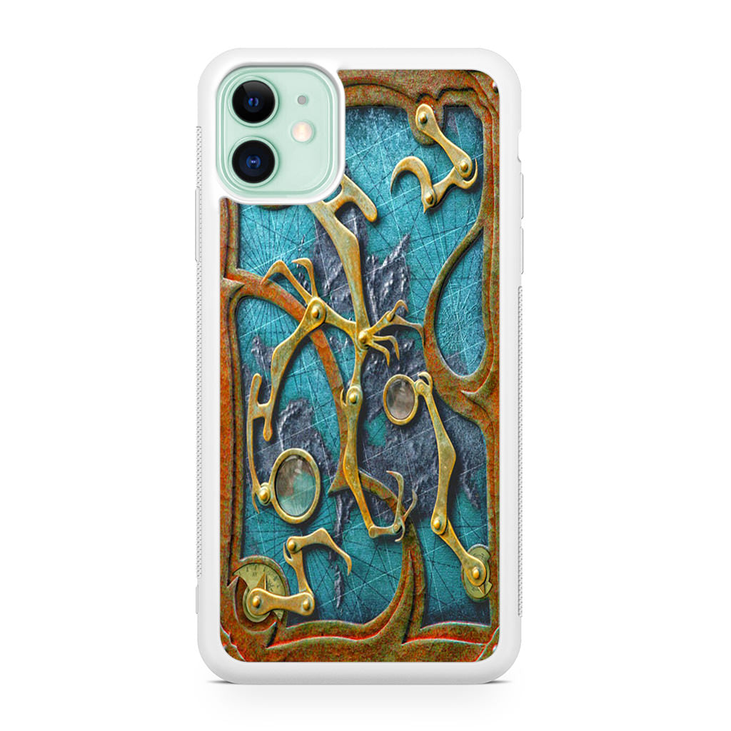 Steampunk Book Cover iPhone 12 Case