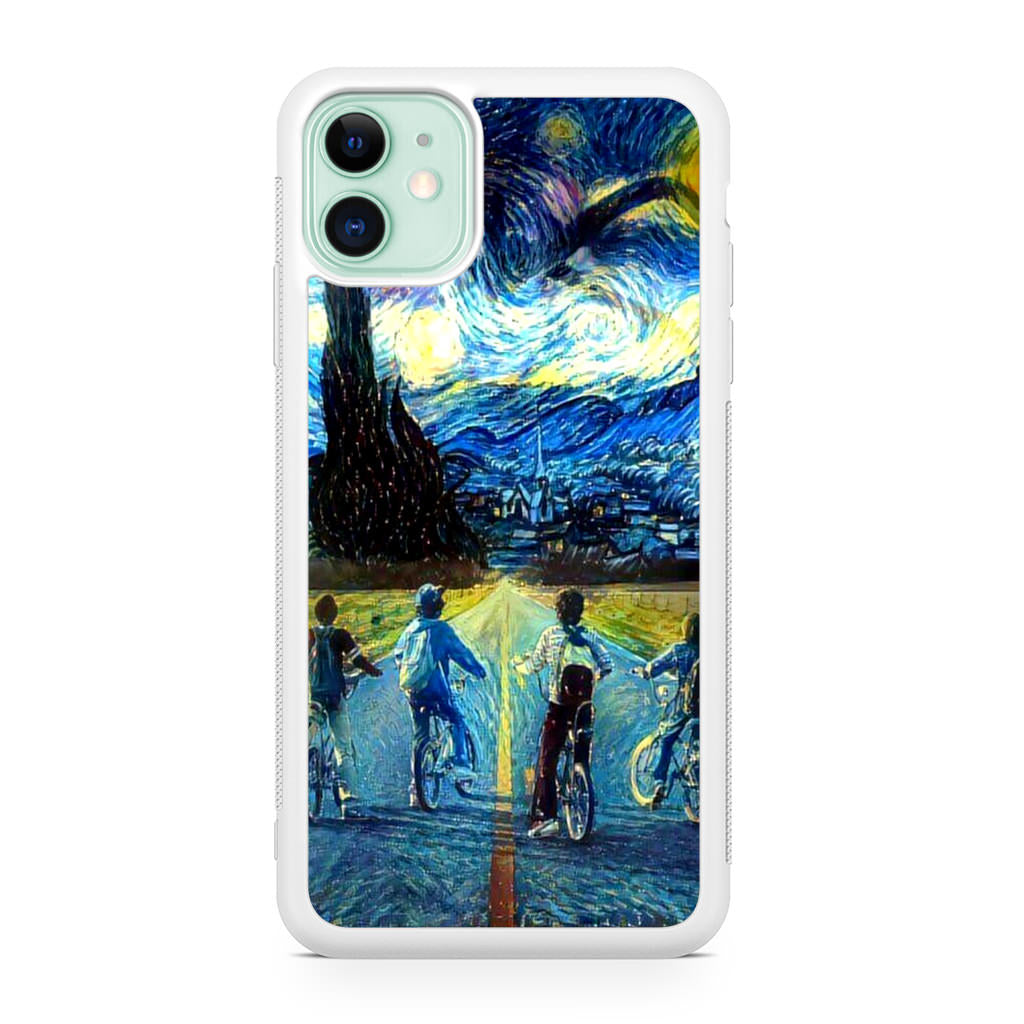 Stranger At Starry Night iPhone 12 mini Case