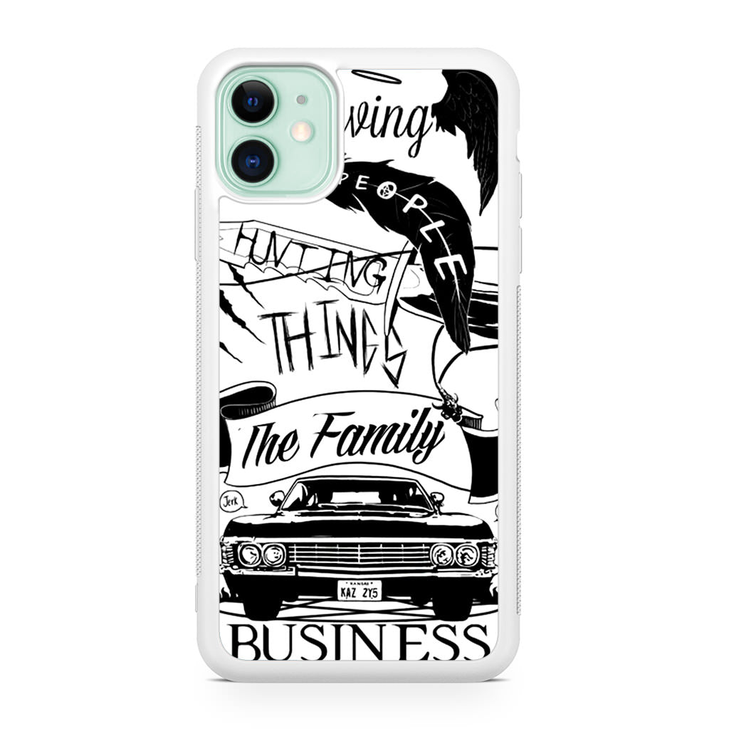 Supernatural Family Business Saving People iPhone 11 Case