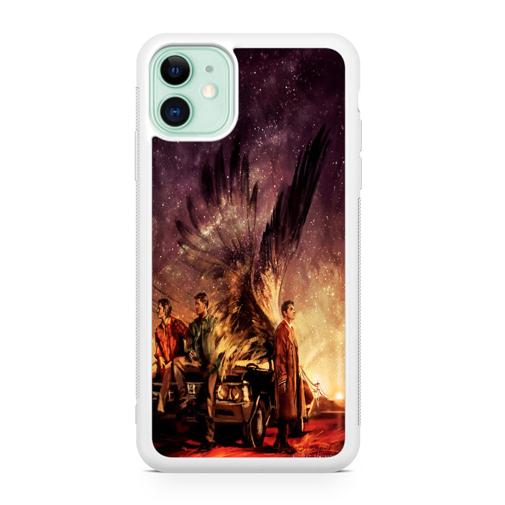 Supernatural Painting Art iPhone 12 Case