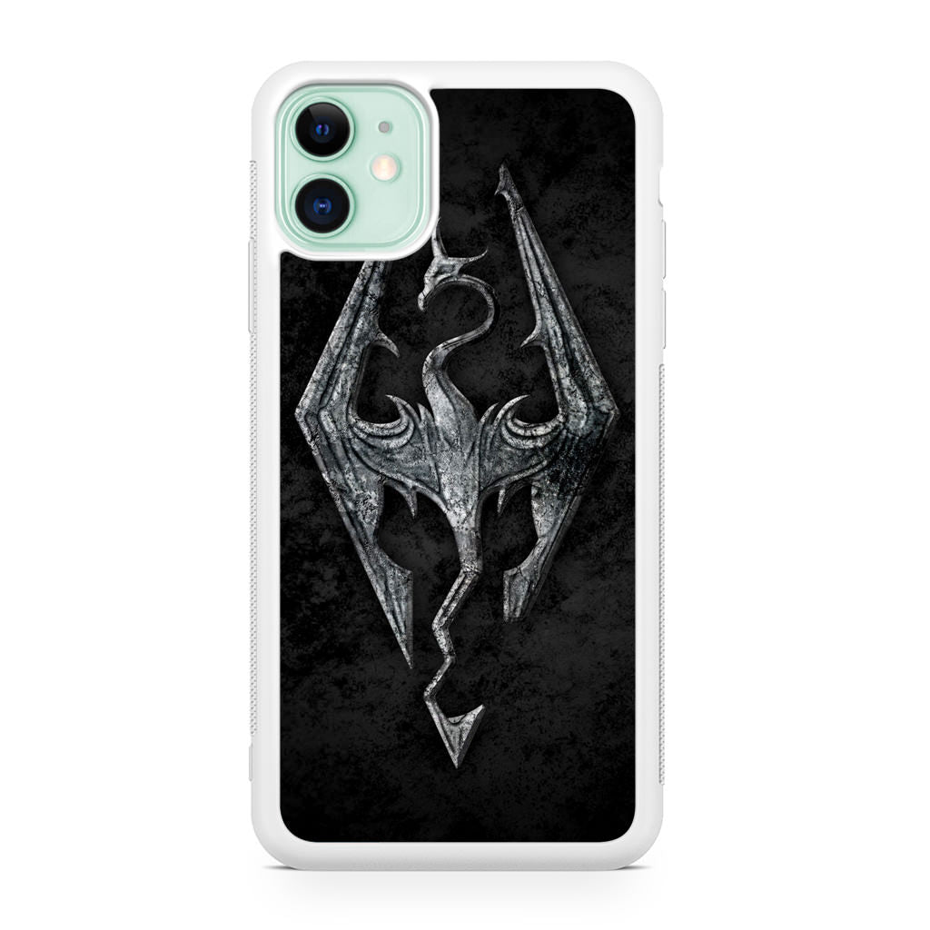The Elder Scrolls V Skyrim Logo iPhone 12 mini Case