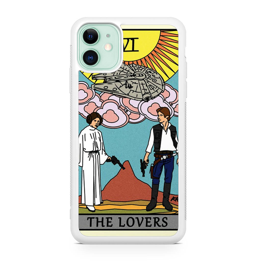 The Lovers Tarot Card iPhone 11 Case