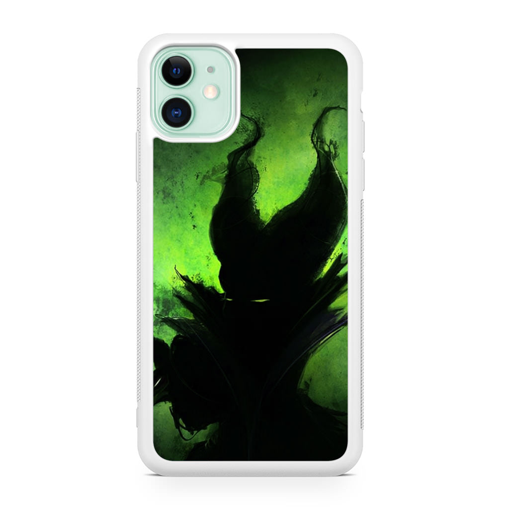 Villains Maleficent Silhouette iPhone 12 mini Case