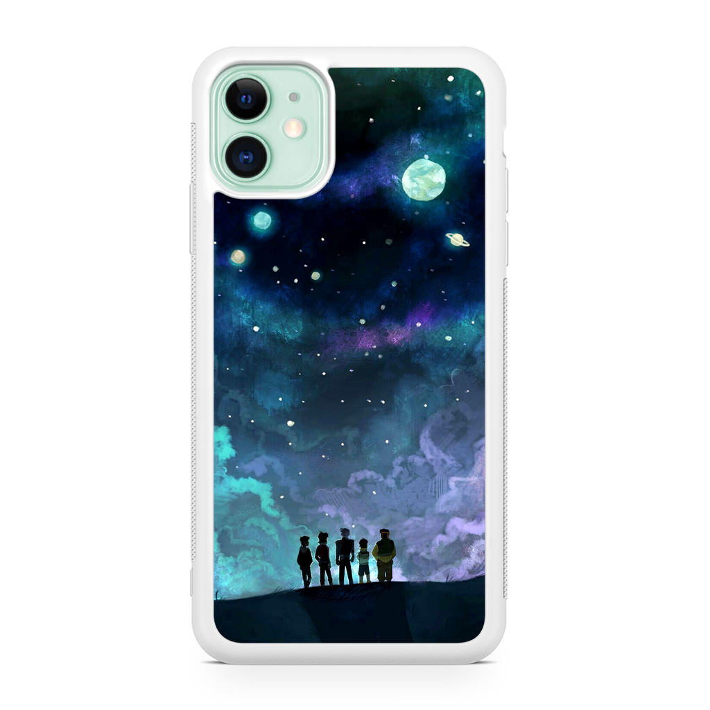 Voltron In Space Nebula iPhone 11 Case