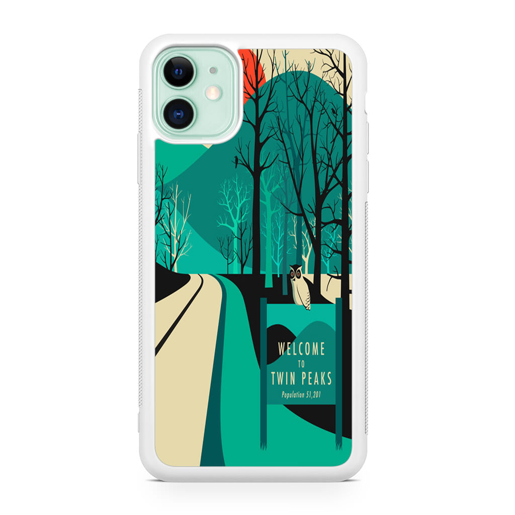 Welcome To Twin Peaks iPhone 11 Case