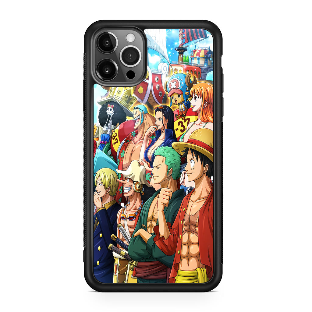 Crew of Mugiwara Pirate iPhone 12 Pro Case