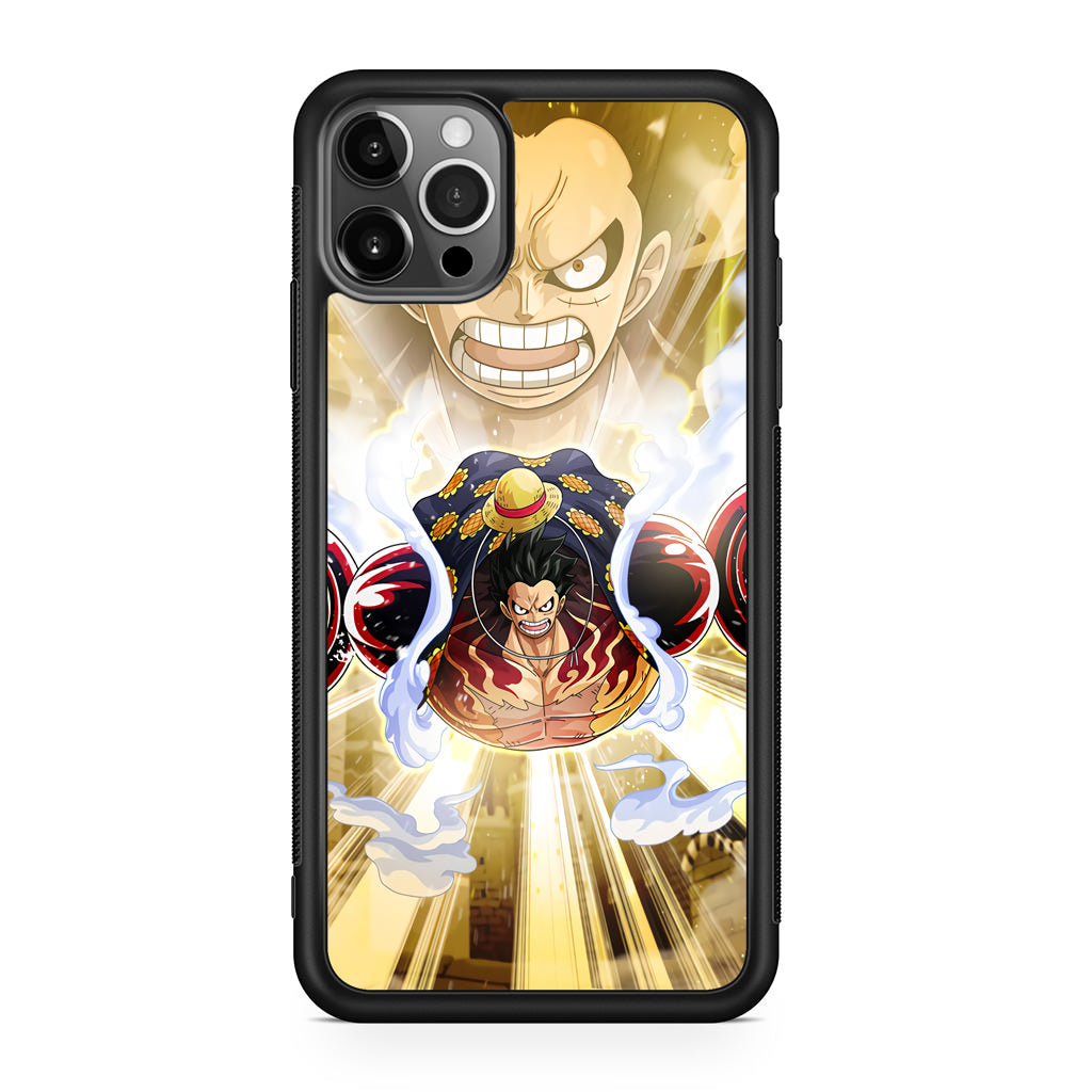 Luffy Flying Bounce Man iPhone 12 Pro Max Case