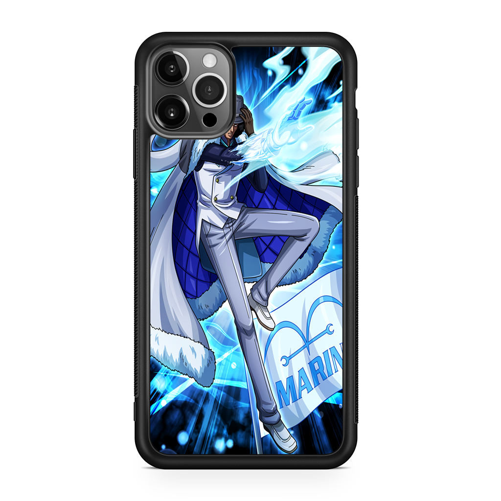 Marine Admiral Kuzan iPhone 12 Pro Case