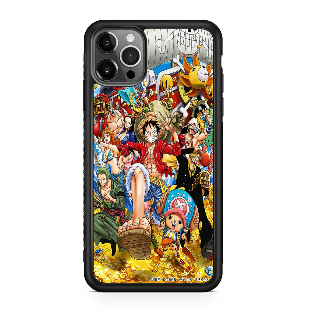 Mugiwara Crew One Piece iPhone 12 Pro Case