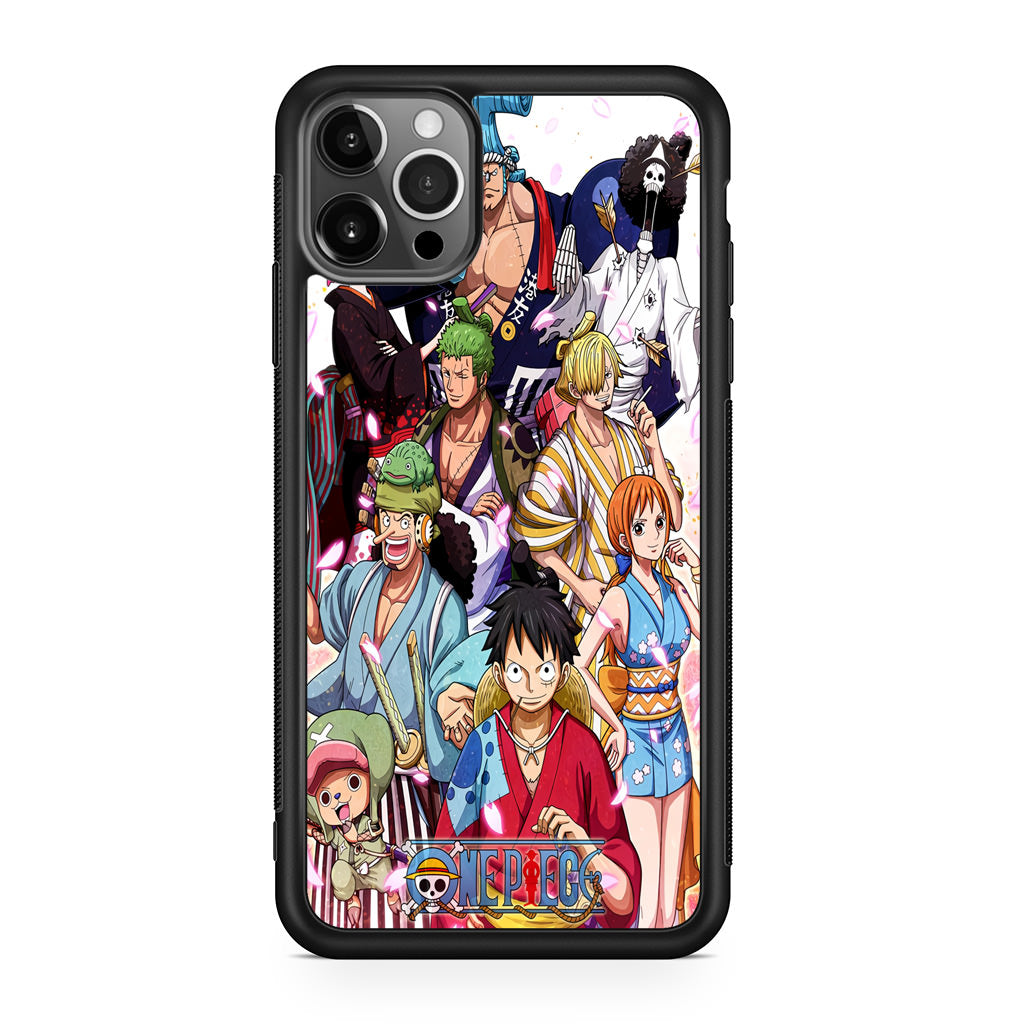 Mugiwara Crew Wano iPhone 12 Pro Case