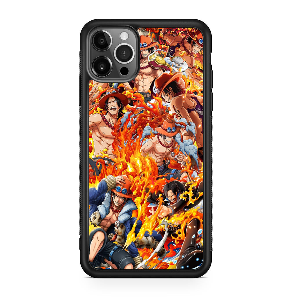 Portgas D Ace Collections iPhone 12 Pro Max Case