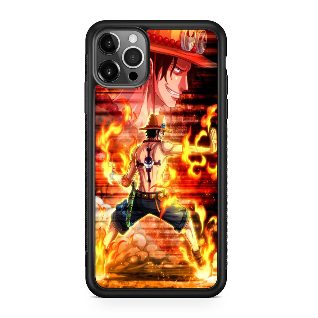 Portgas D Ace One Piece iPhone 12 Pro Max Case