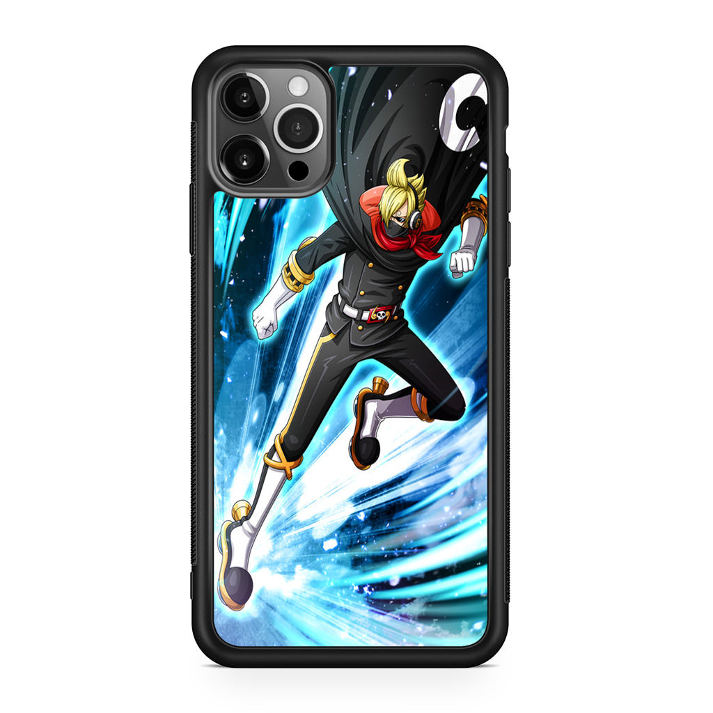 Stealth Black Vinsmoke Sanji iPhone 12 Pro Max Case