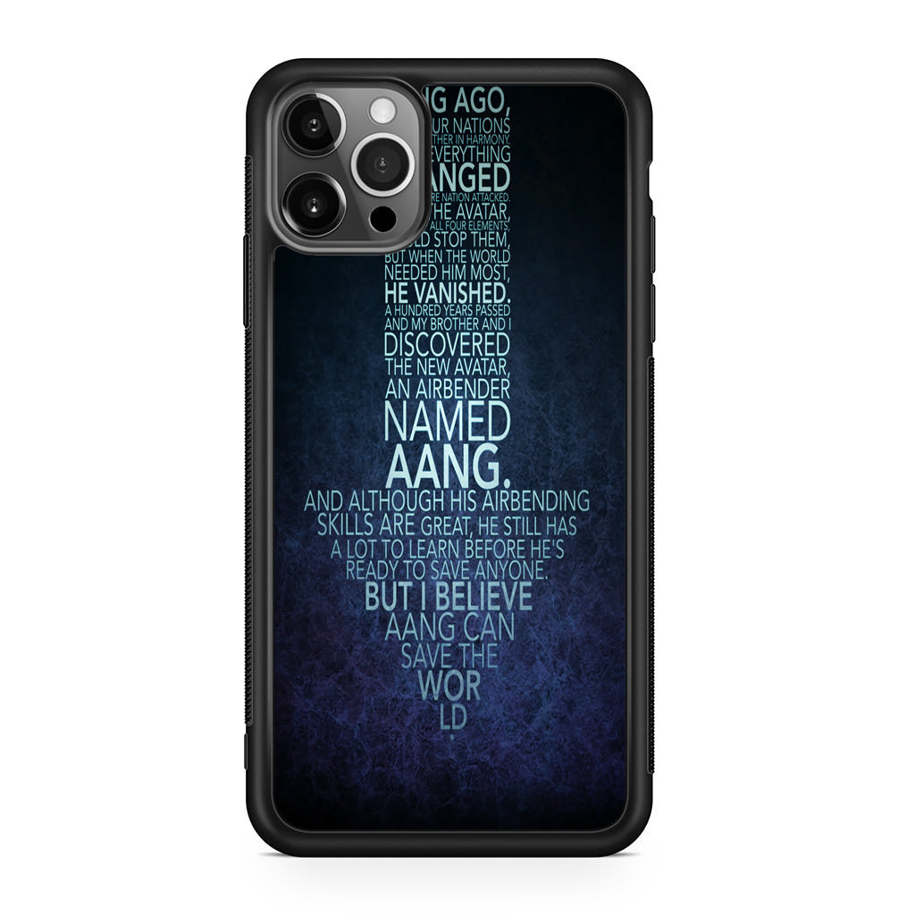 Avatar Quotes iPhone 12 Pro Max Case