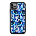 BTS Suga Blue Aesthetic Collage iPhone 12 Pro Max Case