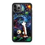 Calvin Art At Starry Night iPhone 12 Pro Max Case