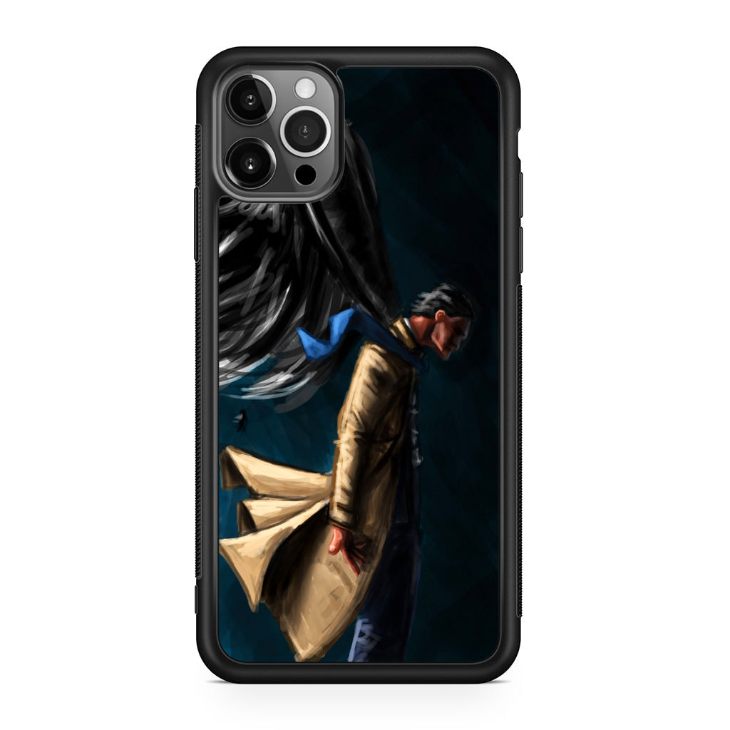 Castiel Supernatural Art iPhone 12 Pro Case