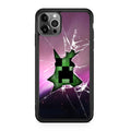 Creeper Glass Broken Violet iPhone 12 Pro Max Case