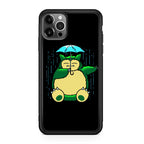 Cute Snorlax Umbrella iPhone 12 Pro Max Case