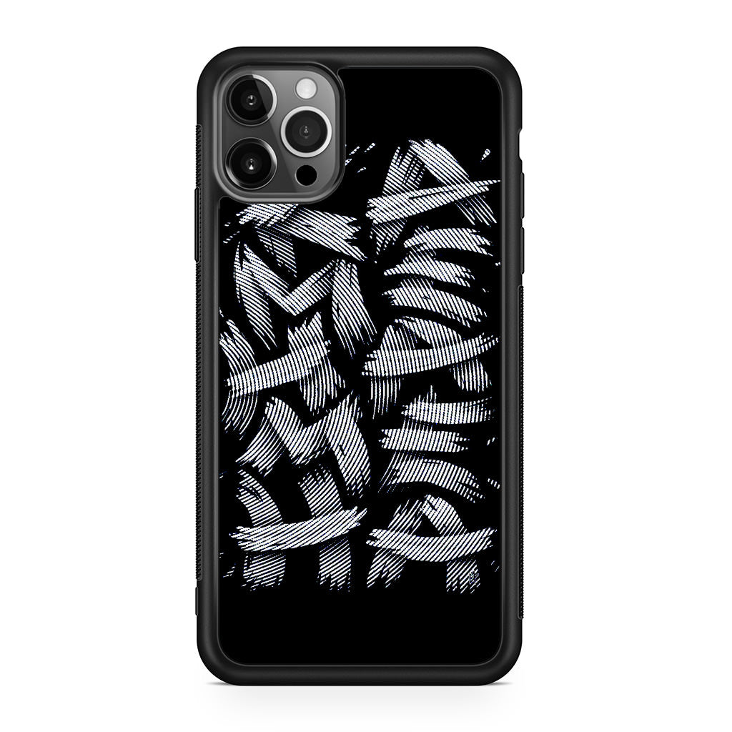 Dragon Ball Kamehameha Font Art iPhone 12 Pro Max Case