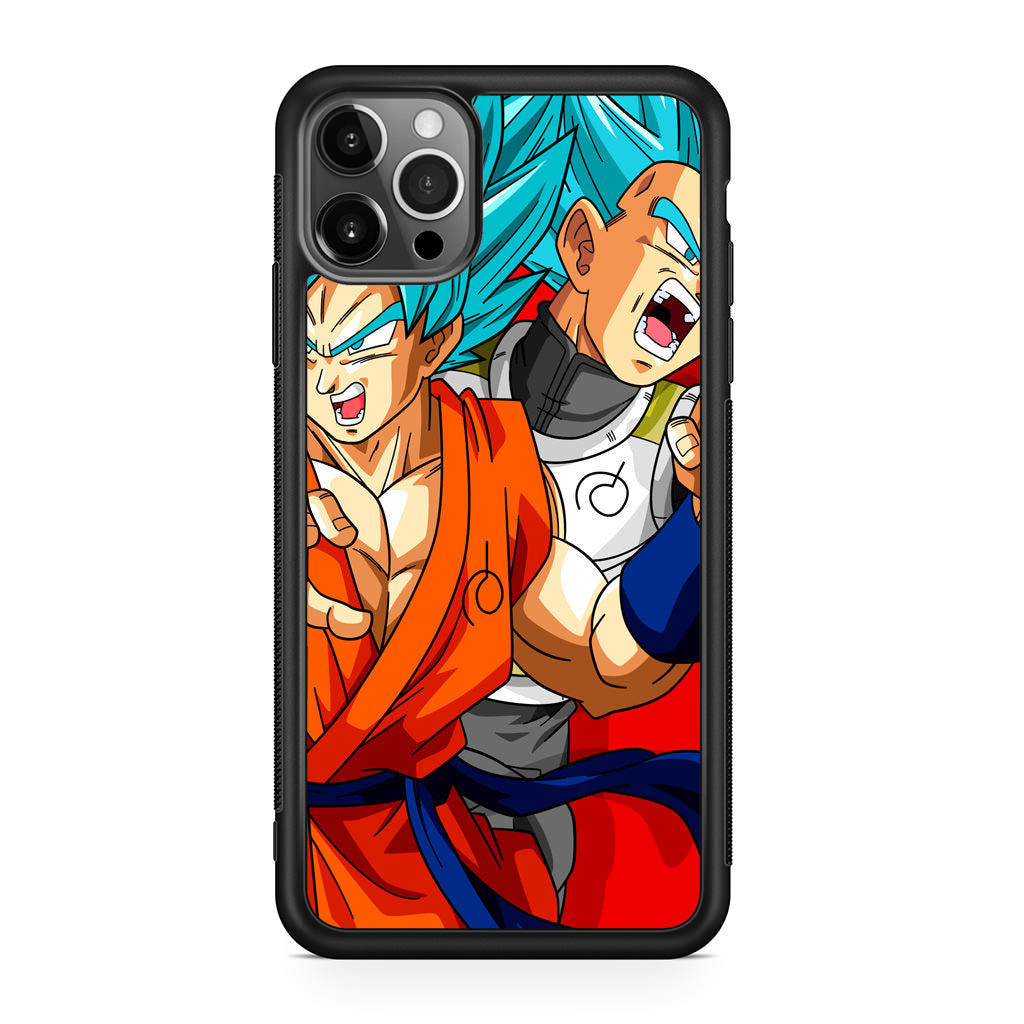 Dragon Ball Super SSGSS Goku And Vegeta iPhone 12 Pro Max Case