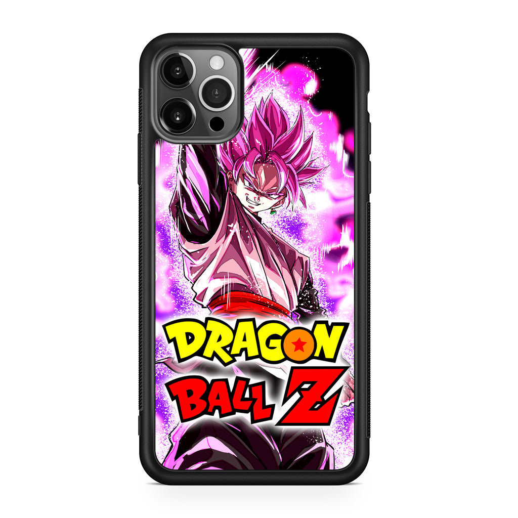 Dragon Ball Z Son Goku Black Rose Saiyan iPhone 12 Pro Max Case