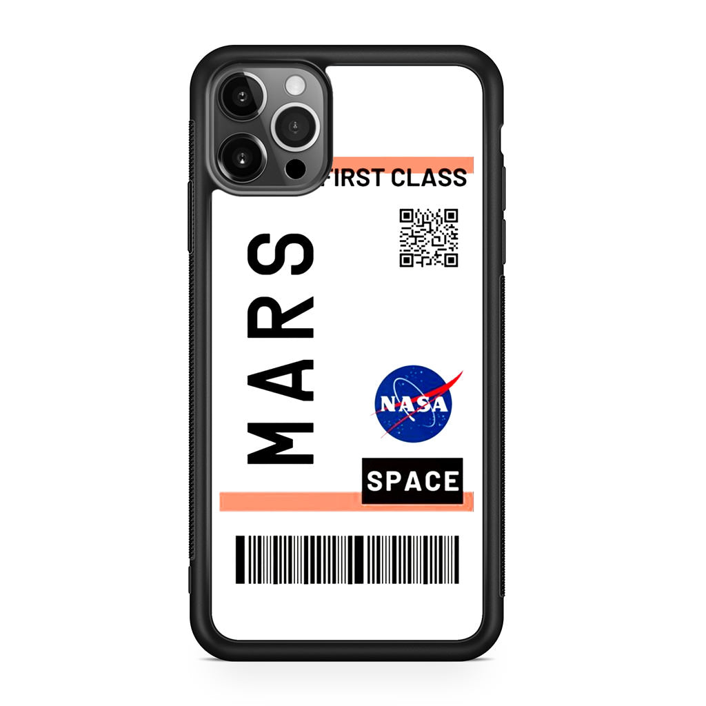 First Class Ticket To Mars iPhone 12 Pro Max Case