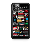 Friends TV Show Quotes Poster iPhone 12 Pro Max Case