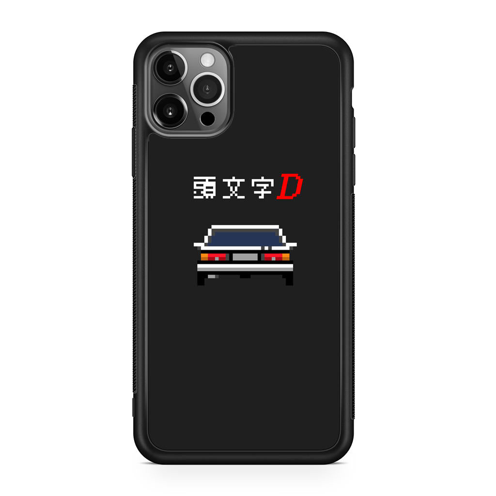 Initial D Pixel Art iPhone 12 Pro Max Case
