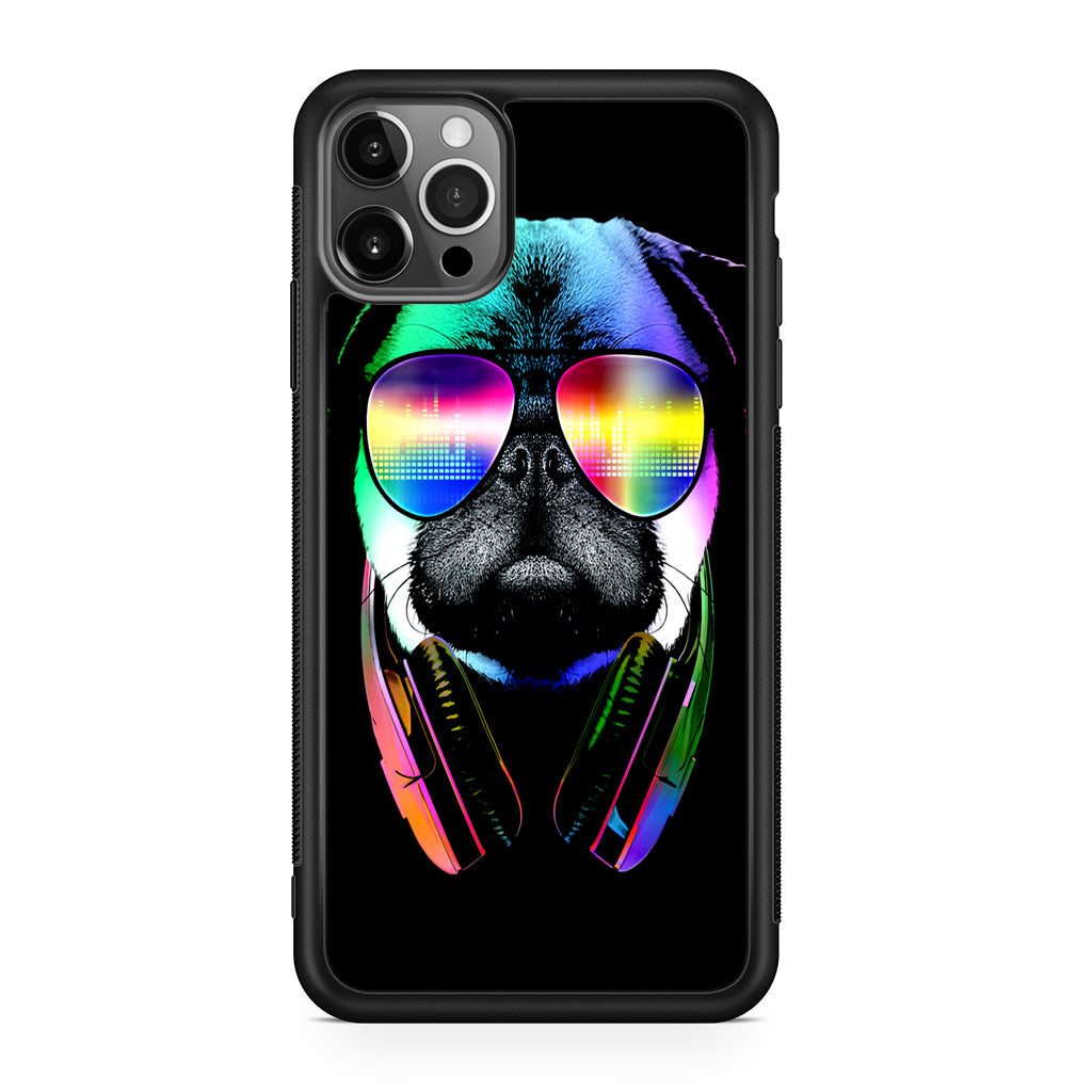 Music Lover Pug V iPhone 12 Pro Max Case