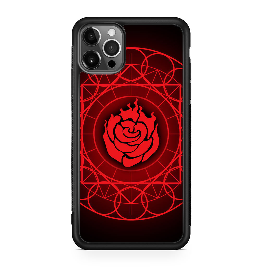 Ruby Rose Symbol RWBY iPhone 12 Pro Max Case