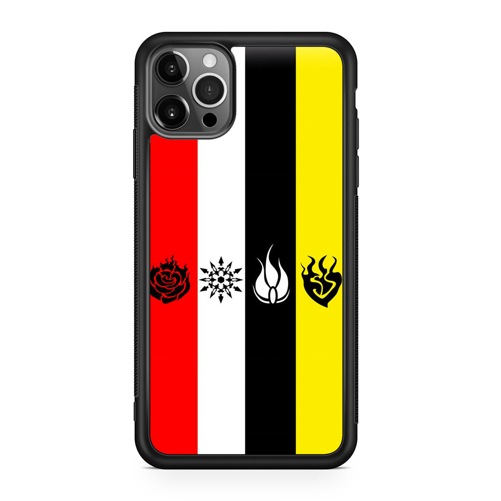 RWBY All Symbols iPhone 12 Pro Max Case