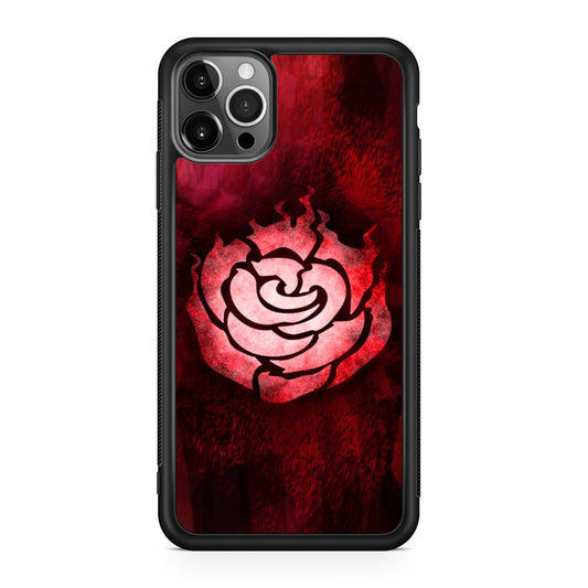 RWBY Ruby Rose Symbol iPhone 12 Pro Case
