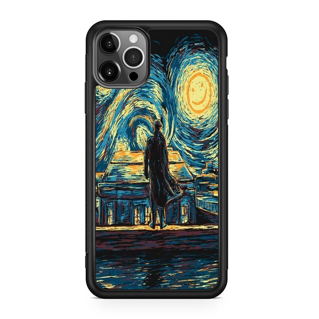 Sherlock Starry Night iPhone 12 Pro Max Case