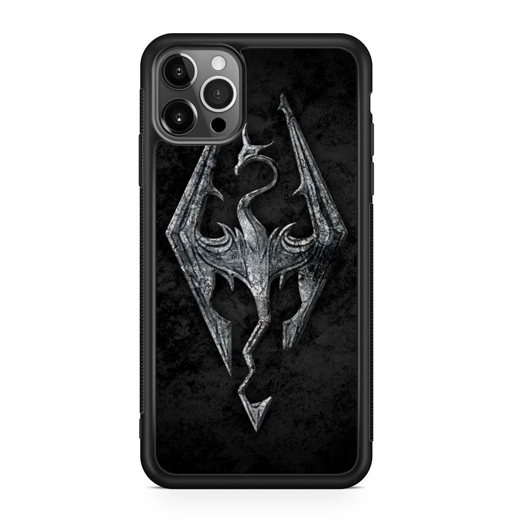 The Elder Scrolls V Skyrim Logo iPhone 12 Pro Max Case