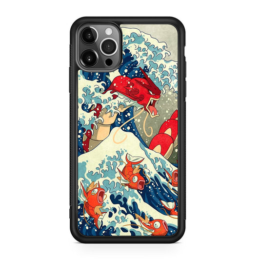 The Great Wave Of Gyarados iPhone 12 Pro Max Case