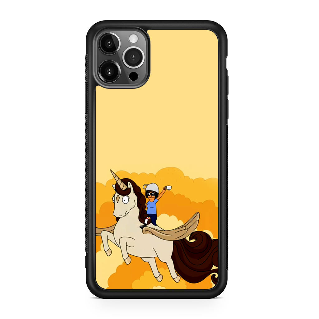 Tina Belcher And Unicorn iPhone 12 Pro Max Case
