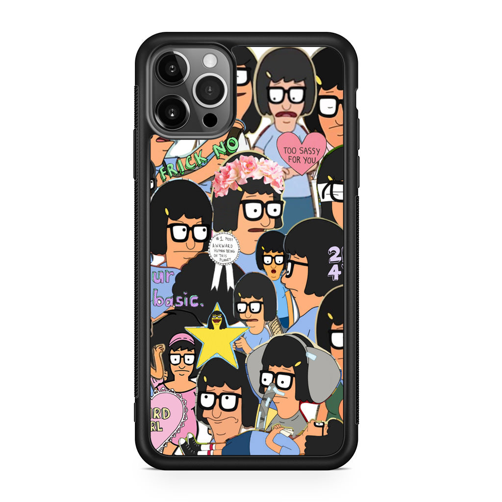 Tina Belcher Collage iPhone 12 Pro Max Case