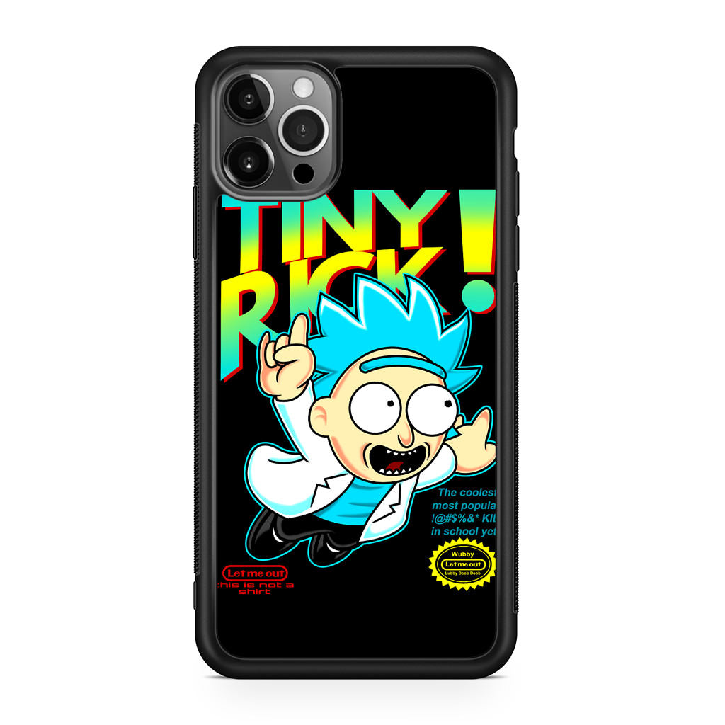Tiny Rick Let Me Out iPhone 12 Pro Max Case