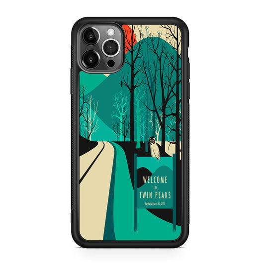 Welcome To Twin Peaks iPhone 12 Pro Case